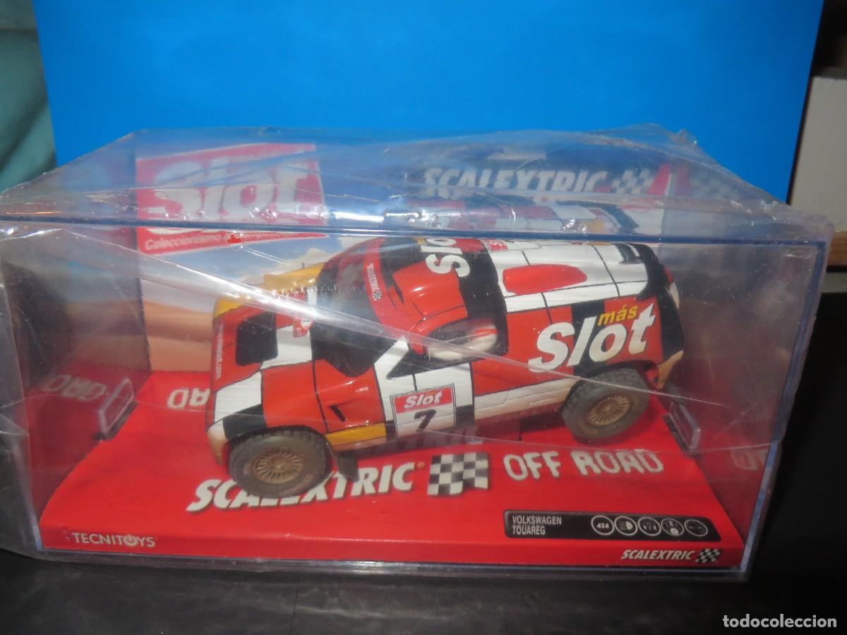 Scalextric: VOLKSWAGEN TOUAREG SCALEXTRIC MAS SLOT. EDICI&Oacute;N LIMITADA Y NUMERADA.