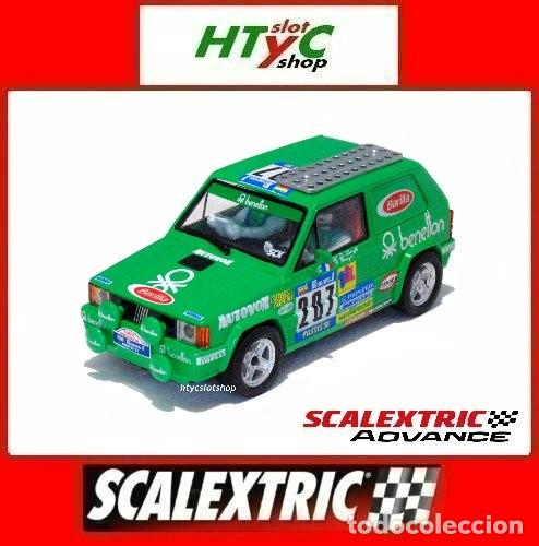 Scalextric: SCALEXTRIC ADVANCE FIAT PANDA #207 SAFARI RALLY DAKAR 1984 SCX E10498S300