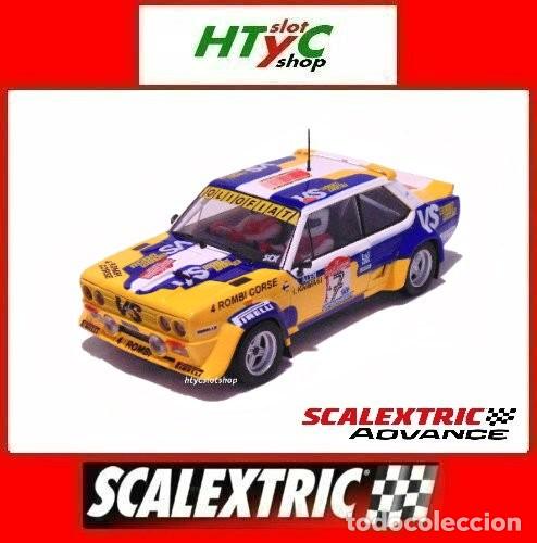Scalextric: SCALEXTRIC ADVANCE FIAT ABARTH 131 #5 SAN REMO 1980 ALLEN SCX E10549S300