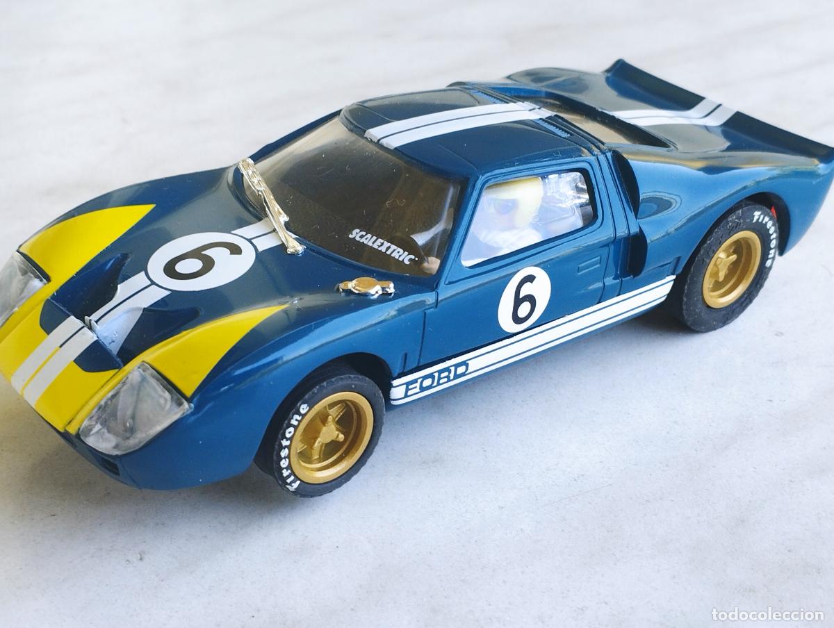 Scalextric: FORD GT 40 C 35 DE SCALEXTRIC TECNITOYS COCHES MITICOS MUY BUENO