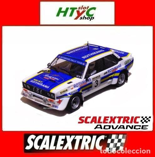 Scalextric: SCALEXTRIC ADVANCE FIAT ABARTH 131 #3 ROTHMANS RALLY TALAVERA 92 SCX E10549S300