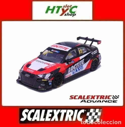 Scalextric: SCALEXTRIC ADVANCE AUDI RS3 LMS TCR #13 LOCTITE TOM CORONEL E10551S300