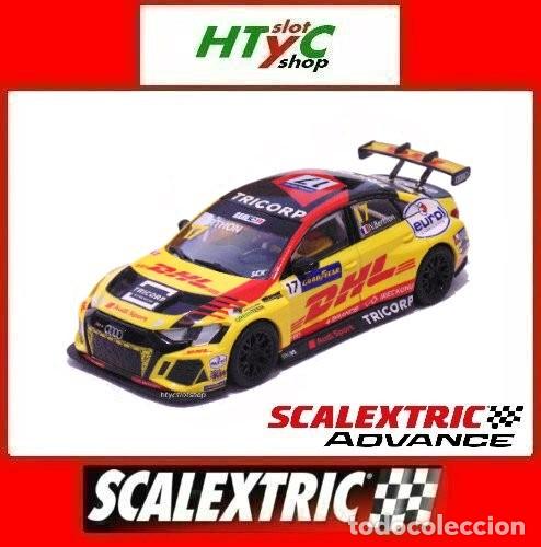 Scalextric: SCALEXTRIC ADVANCE AUDI RS3 LMS #17 DHL NATHANAEL BERTHON WTCR 2022 E10457S300