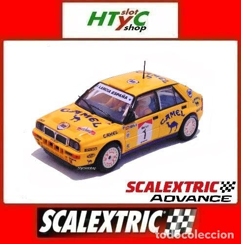 Scalextric: SCALEXTRIC ADVANCE LANCIA DELTA INTEGRALE #1 CAMEL SERVIA RALLY CANARIAS 1988 E10521S300