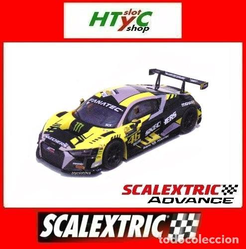 Scalextric: SCALEXTRIC ADVANCE AUDI R8 LMS GT3 VR #46 VALENTINO ROSSI / M&Uuml;LLER / VERVISCH E10456S300
