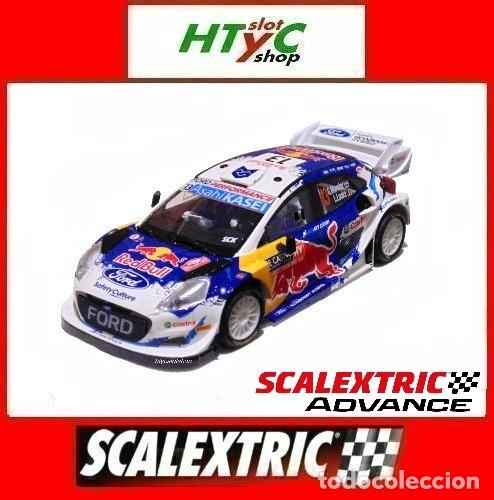 Scalextric: SCALEXTRIC ADVANCE FORD PUMA RALLY1 #13 RALLYE MONTE CARLO RED BULL E10550S300