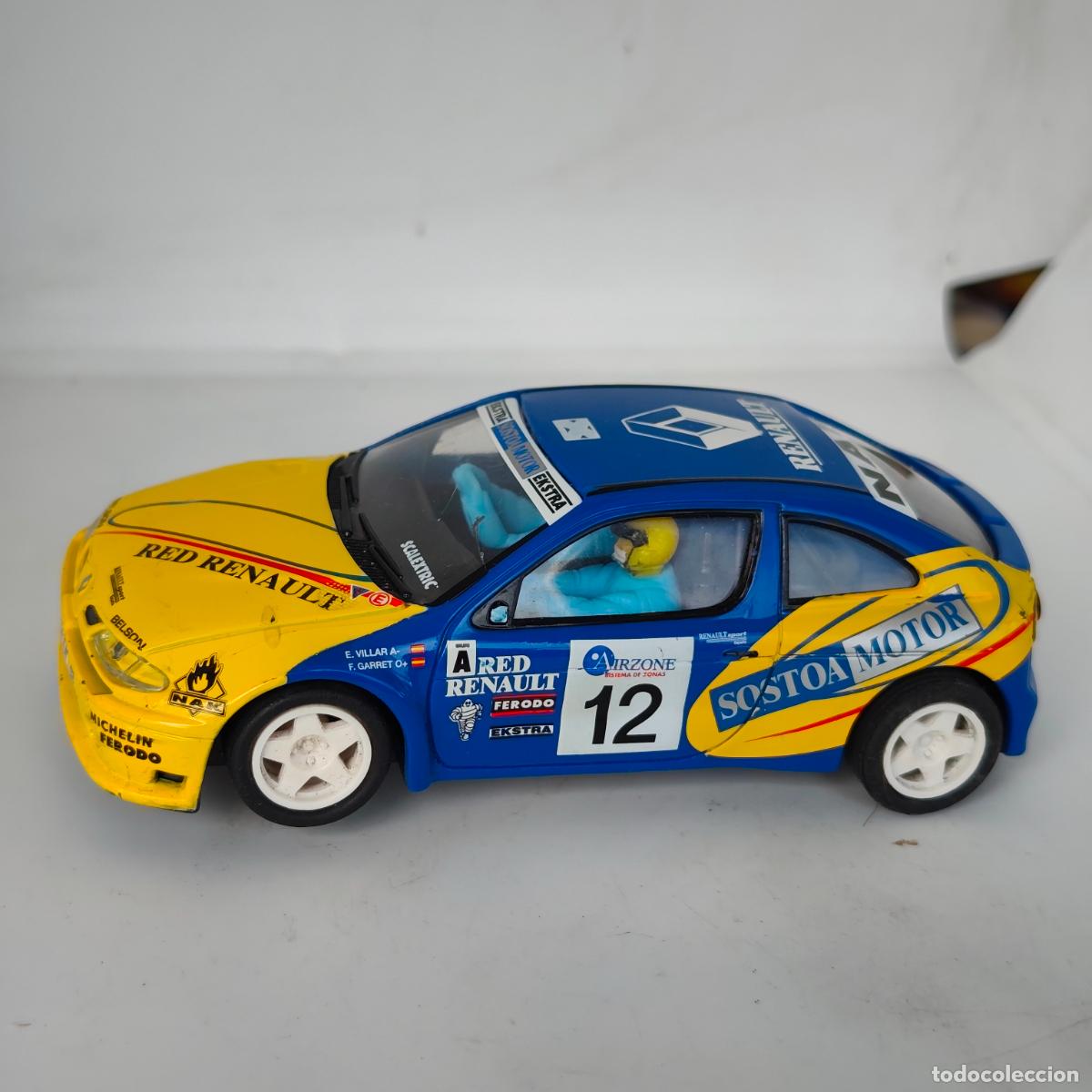 Scalextric: Scalextric TecniToys RENAULT MAXI MEGANE #12 Villar Garret Sostoa Motor slot car 1:32 scx