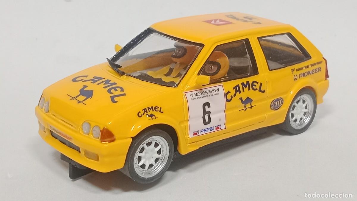 Scalextric: Citroen ax camel HC slot 1:32 resina Scalextric Evolution slot classic