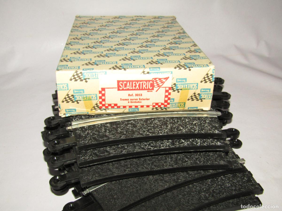Scalextric: Antigua Caja 6 Tramos Curva Exterior Ref. 3053 de SCALEXTRIC EXIN