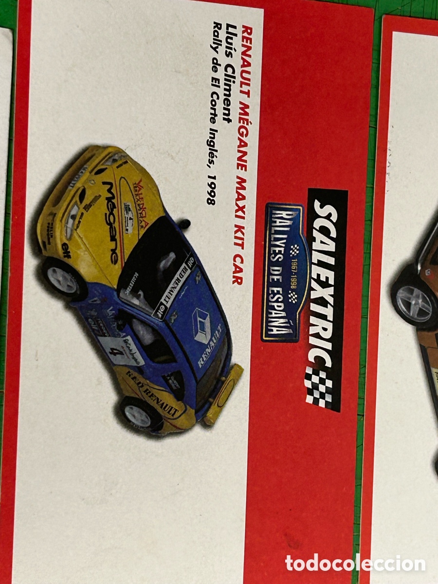 Scalextric: SCALEXTRIC TARJETAS FICHAS EDICION LIMITADA - Foto 5