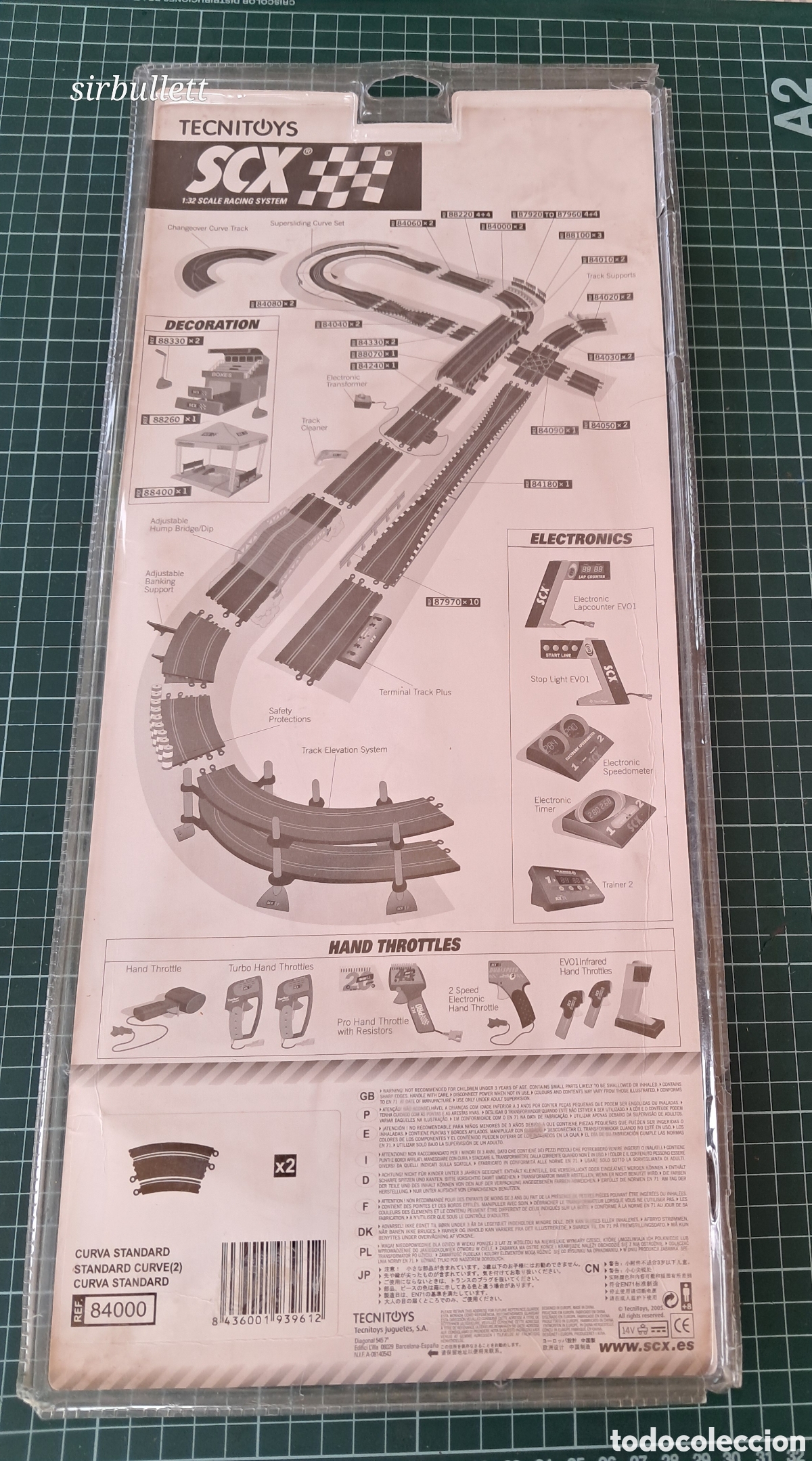 Scalextric: Blister de curvas scalectrix ref 84000 - Foto 5