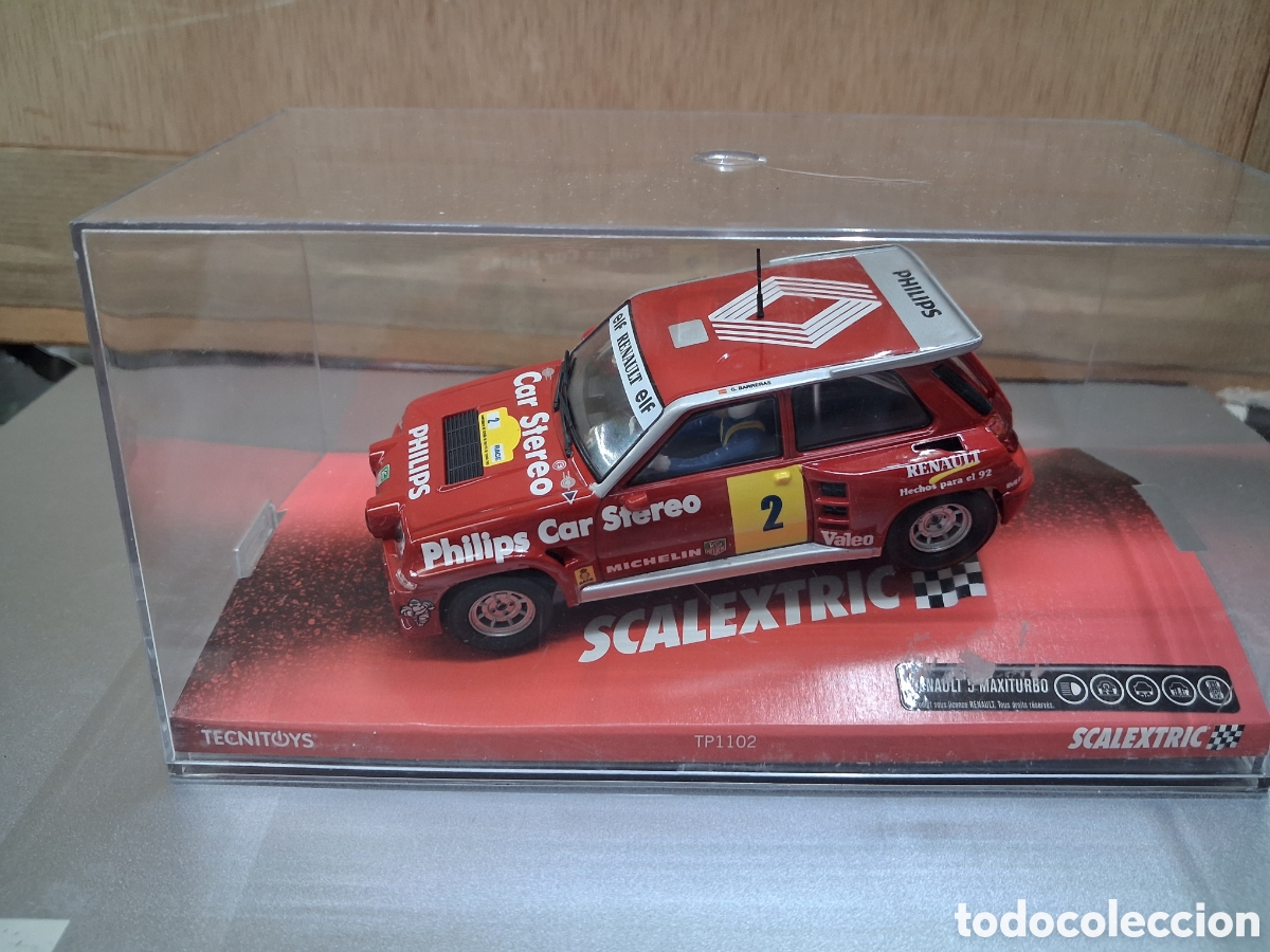 Scalextric: MAGNIFICO COCHE SCALEXTRIC RENAULT 5 MAXITURBO NUEVO SIN USO