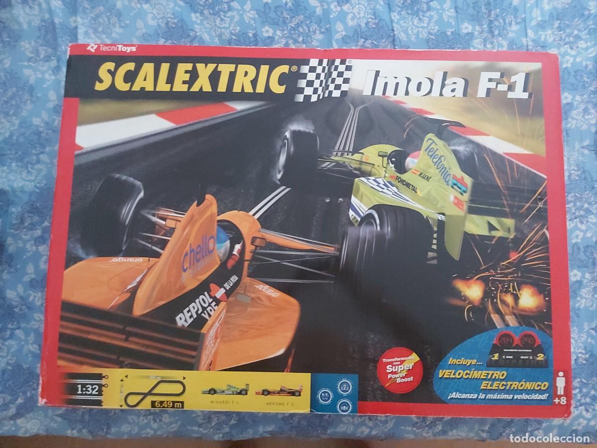 Scalextric: SCALEXTRIC. CIRCUITO IMOLA F-1 COMPLETO CON VELOCIMETRO.