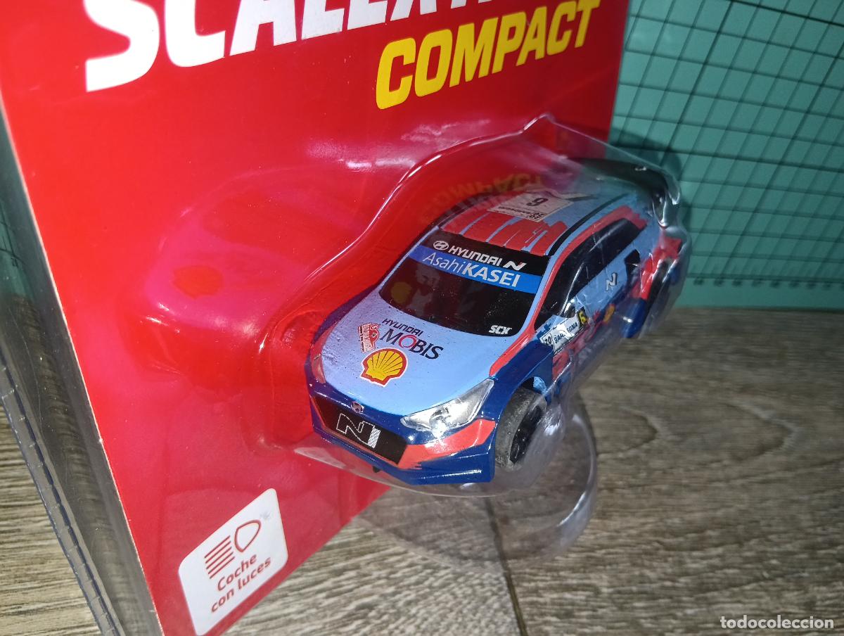 Scalextric: Coche Scalextric Compact Slot Escala 1:43 Hyundai i-20 - Sordo