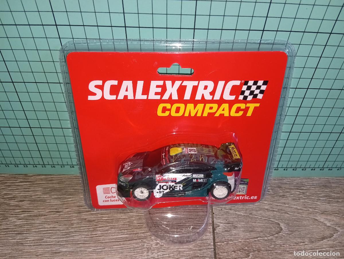 Scalextric: Coche Scalextric Compact Slot Escala 1:43 Ford Puma WRC Joker