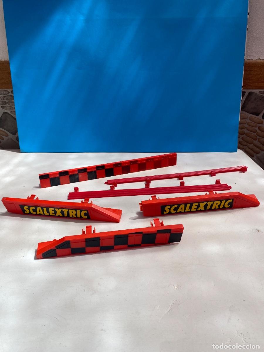 Scalextric: Lote de vallas de scalextric