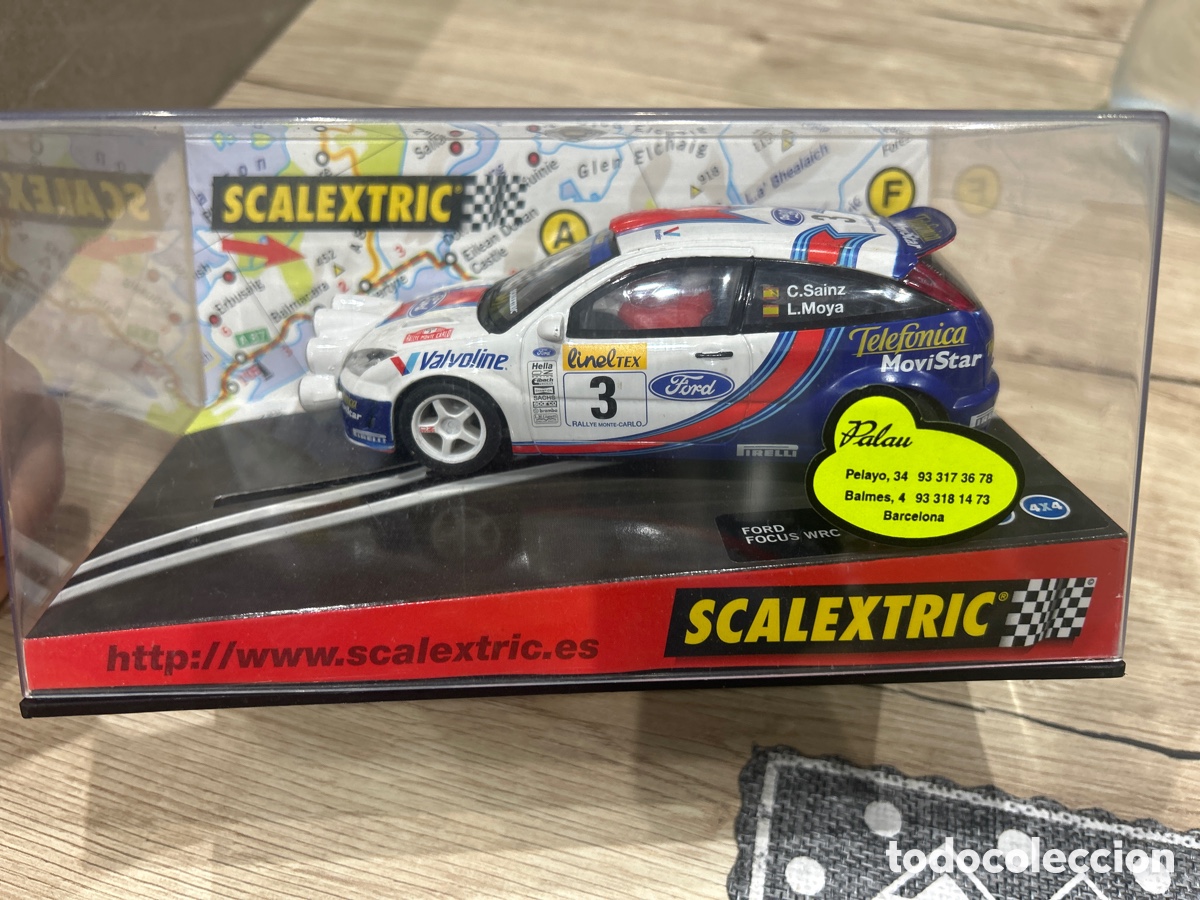Scalextric: Coche Scalextric Ford F. WRC
