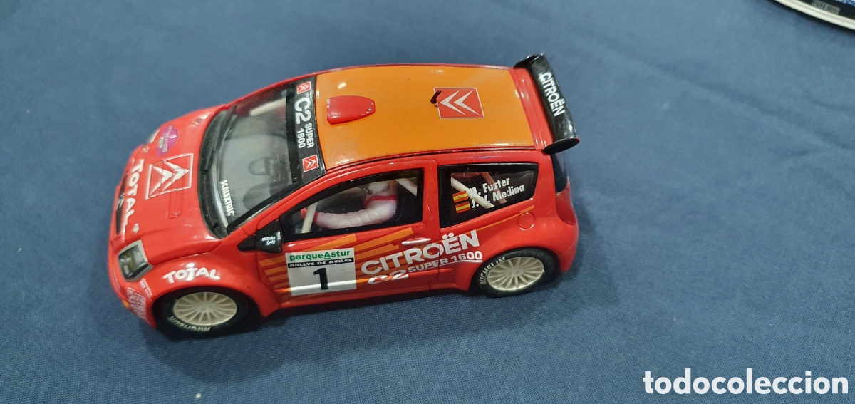 Scalextric: SALIDA 0.01&euro;. Scalextric. Citroen C2 JWRC. (L135)