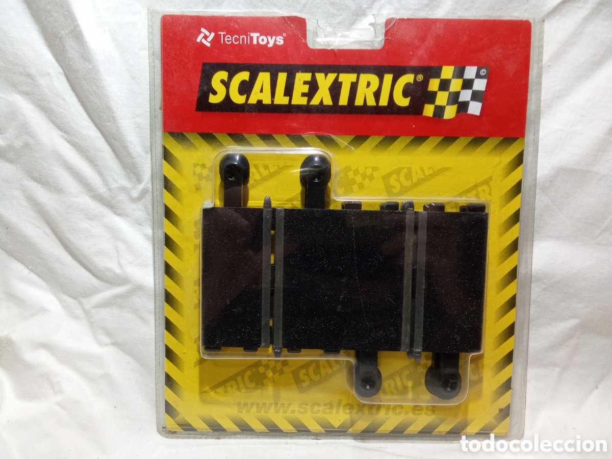 Scalextric: RECTA DE CIERRE X2 REF. 8433 DE SCALEXTRIC TECNITOYS EN BLISTER