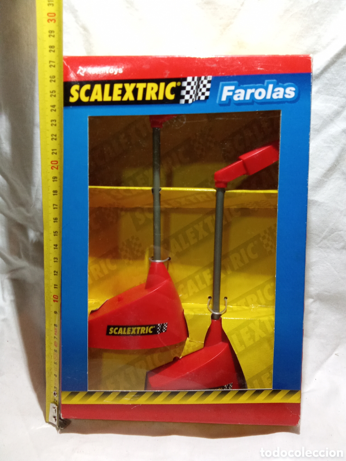 Scalextric: FAROLAS REF.8833 DE SCALEXTRIC TECNITOYS EN CAJA - Foto 2