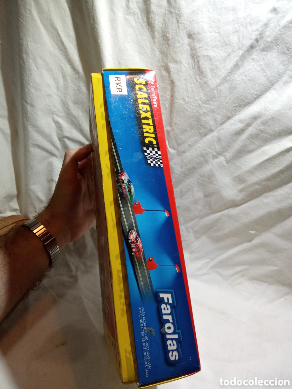 Scalextric: FAROLAS REF.8833 DE SCALEXTRIC TECNITOYS EN CAJA - Foto 5
