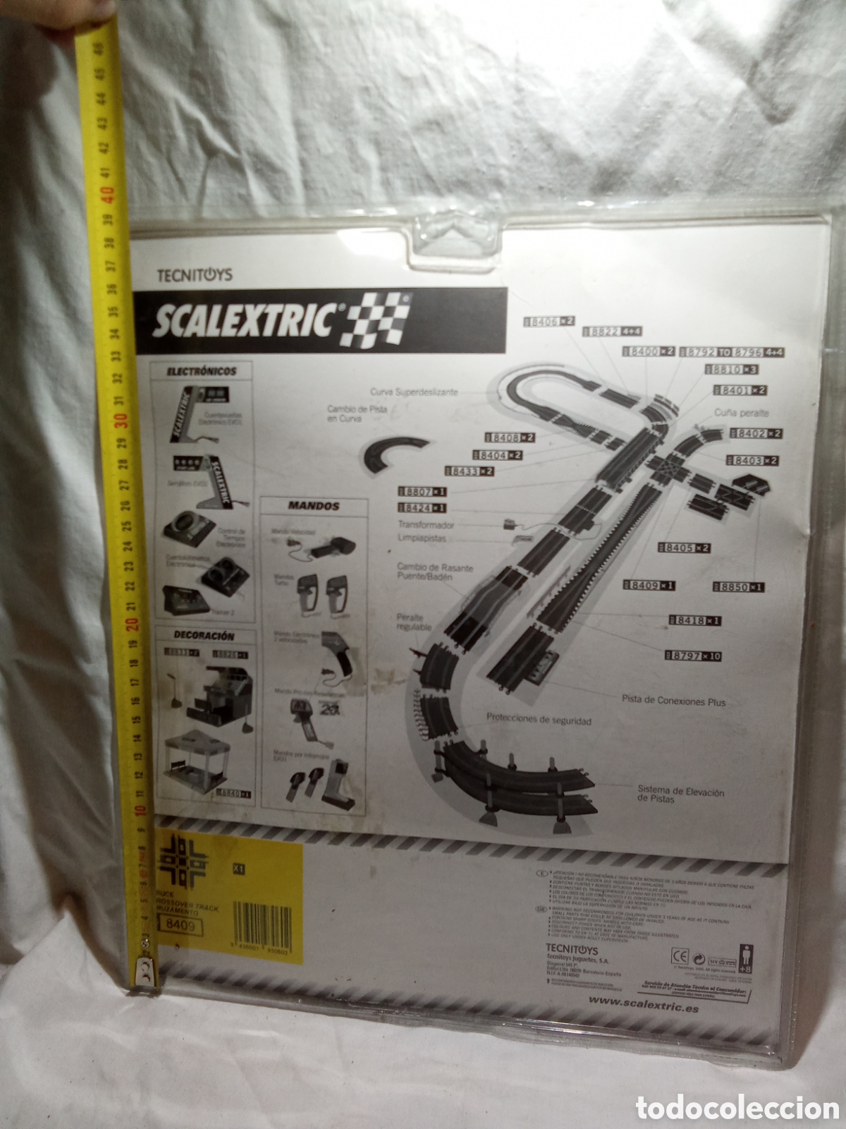 Scalextric: CRUCE REF.8409 DE SCALEXTRIC TECNITOYS EN BLISTER - Foto 2