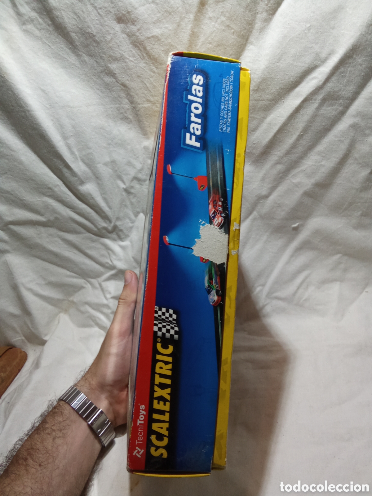 Scalextric: FAROLAS REF.8833 DE SCALEXTRIC TECNITOYS EN BLISTER - Foto 2