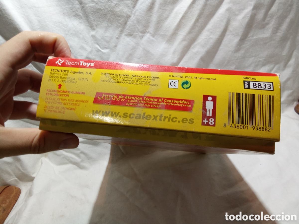 Scalextric: FAROLAS REF.8833 DE SCALEXTRIC TECNITOYS EN BLISTER - Foto 3