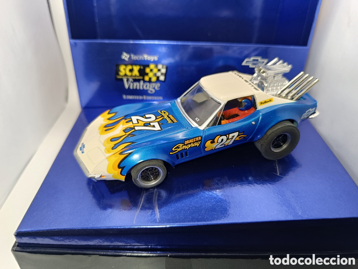 Scalextric: SCALEXTRIC CHEVROLET CORVETTE DRAGSTER SCX