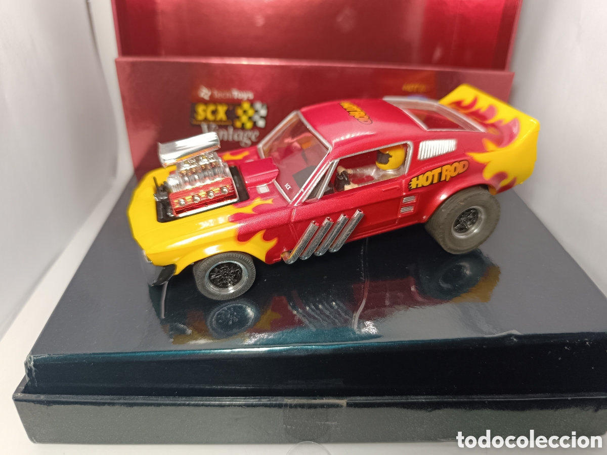 Scalextric: SCALEXTRIC FORD MUSTANG DRAGSTER VINTAGE SCX