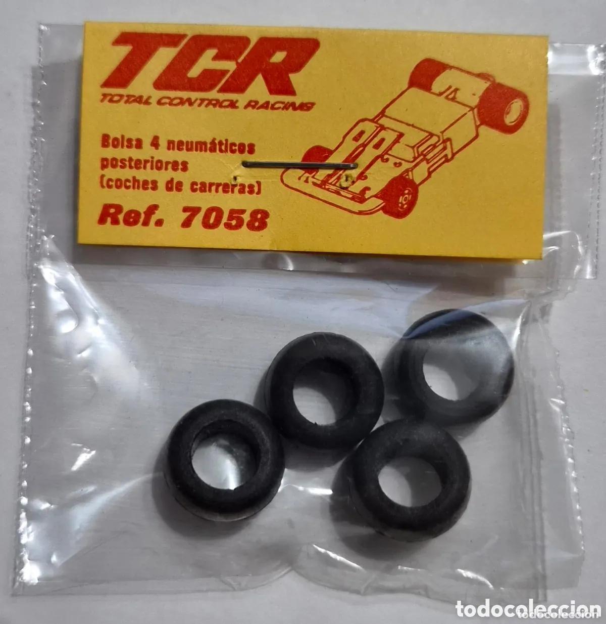 Scalextric: MODEL IBER TCR BOLSA 4 x NEUM&Aacute;TICOS POSTERIORES REF. 7058 (2)