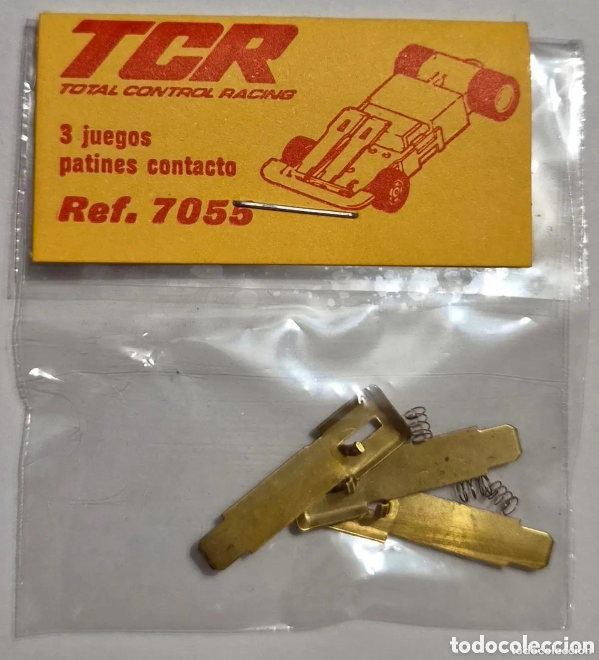 Scalextric: MODEL IBER TCR BOLSA 3 x JUEGOS PATINES CONTACTO REF. 7055 (2)