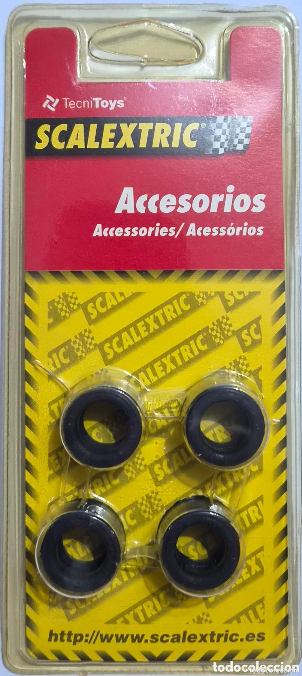 Scalextric: SCALEXTRIC 4X NEUMATICO TIPO 4 (21 X 14,5 MM) REF. 8770