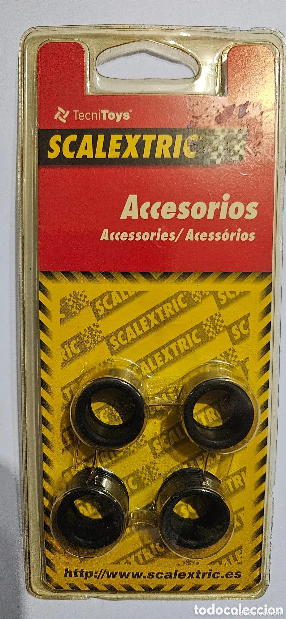 Scalextric: SCALEXTRIC 4X NEUMATICO TIPO 5 (21 X 12 MM) REF. 8771