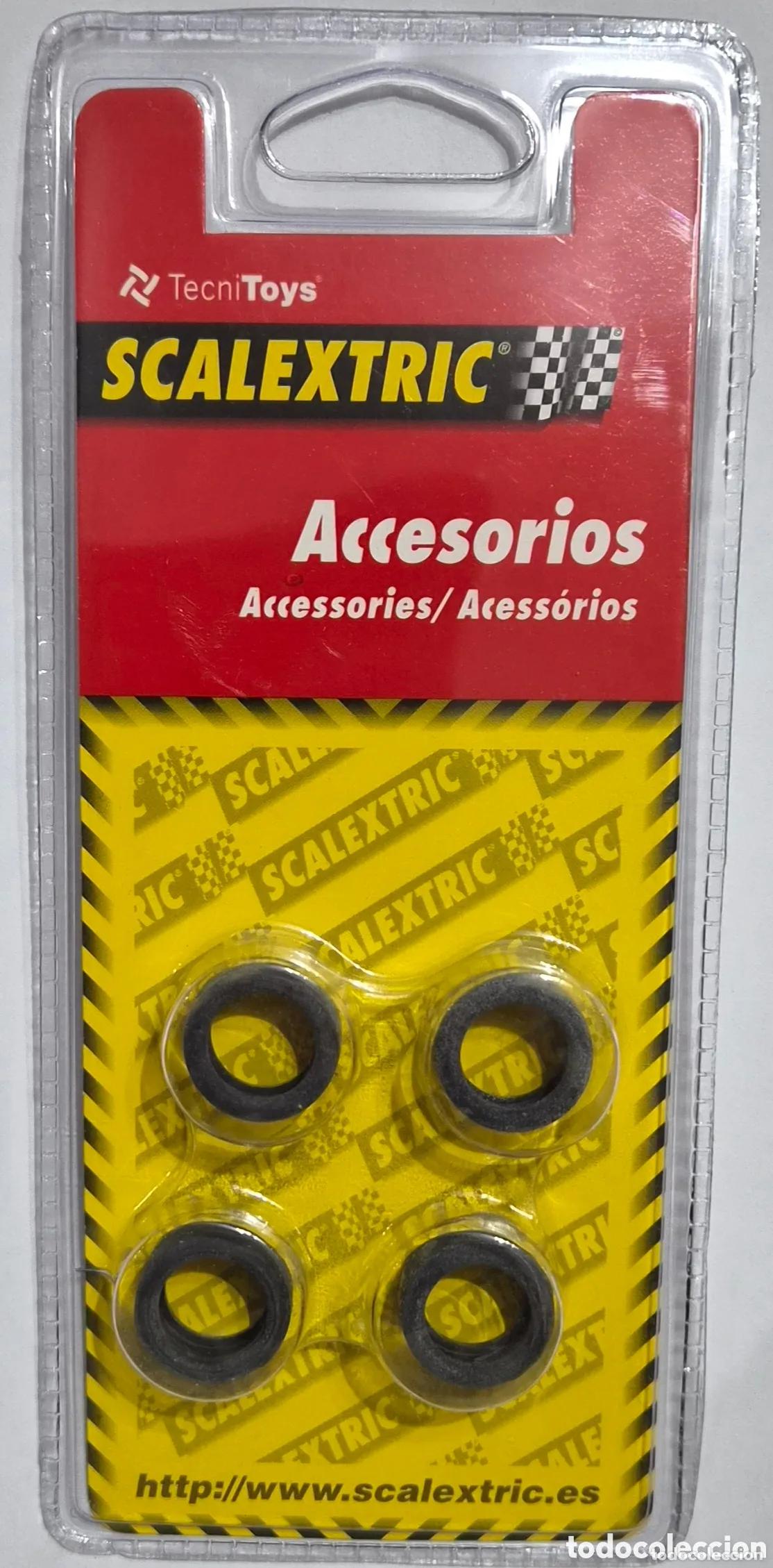 Scalextric: SCALEXTRIC 4X NEUMATICO TIPO 7 (18,3 X 9,8 MM) REF. 8837