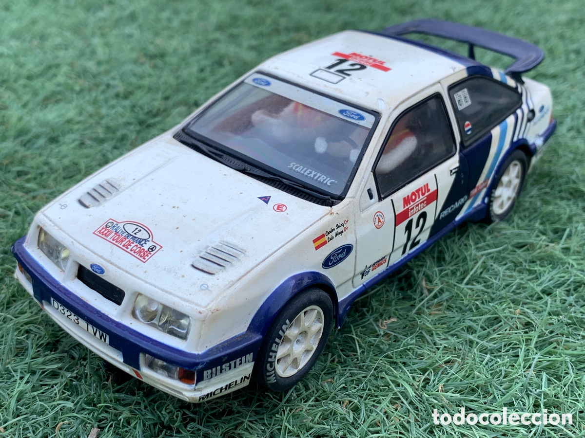 Scalextric: SCALEXTRIC TECNITOYS FORD SIERRA RS COSWORTH MALET&Iacute;N CARLOS SAINZ