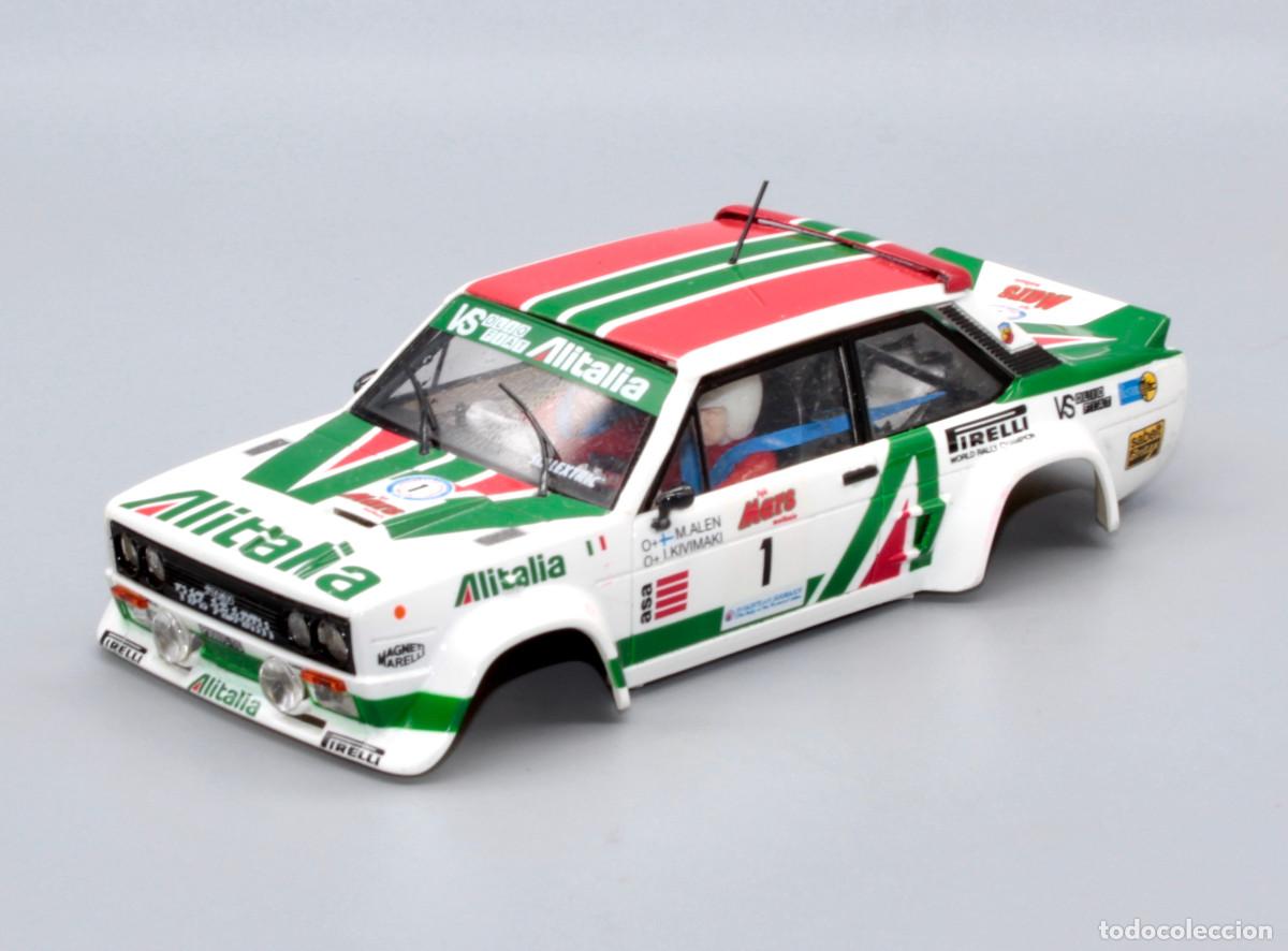 Scalextric: Carrocer&iacute;a Fiat 131 Abarth Alitalia Scalextric