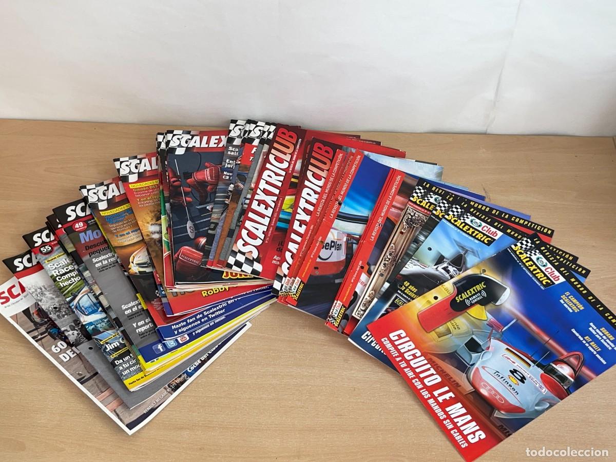 Scalextric: Colecci&oacute;n 48 Revistas CLUB SCALEXTRIC desde 2001 a 2017 1:32 coches circuitos scalextriclub exin scx
