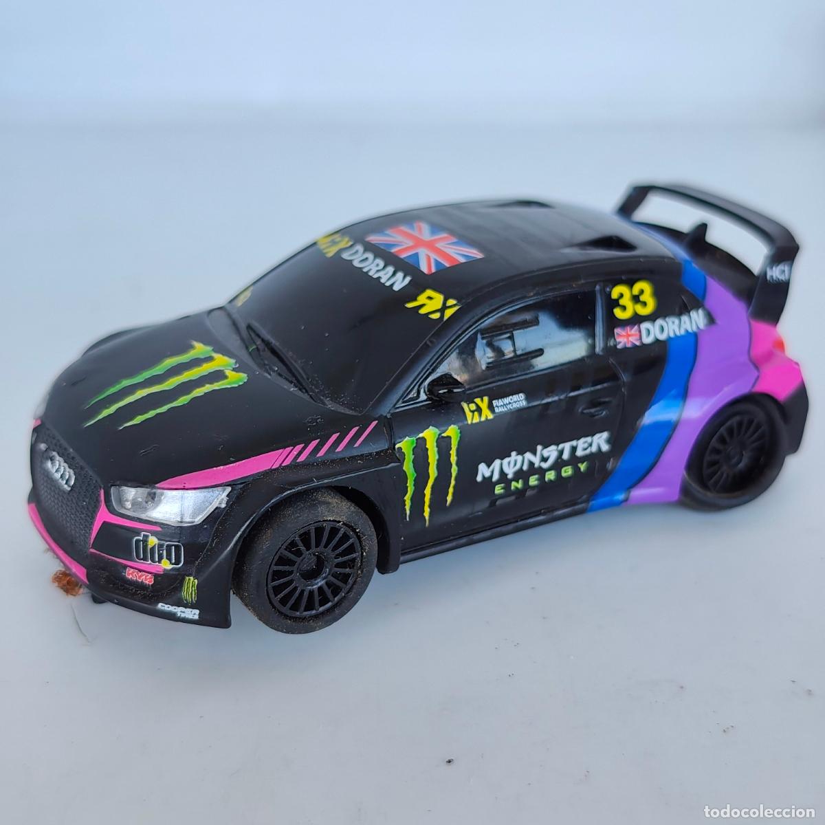 Scalextric: SCX Compact 1:43 C10378 Audi S1 WRX &rdquo;No.33 Doran&rdquo; Monster Rally Auto Scalextric