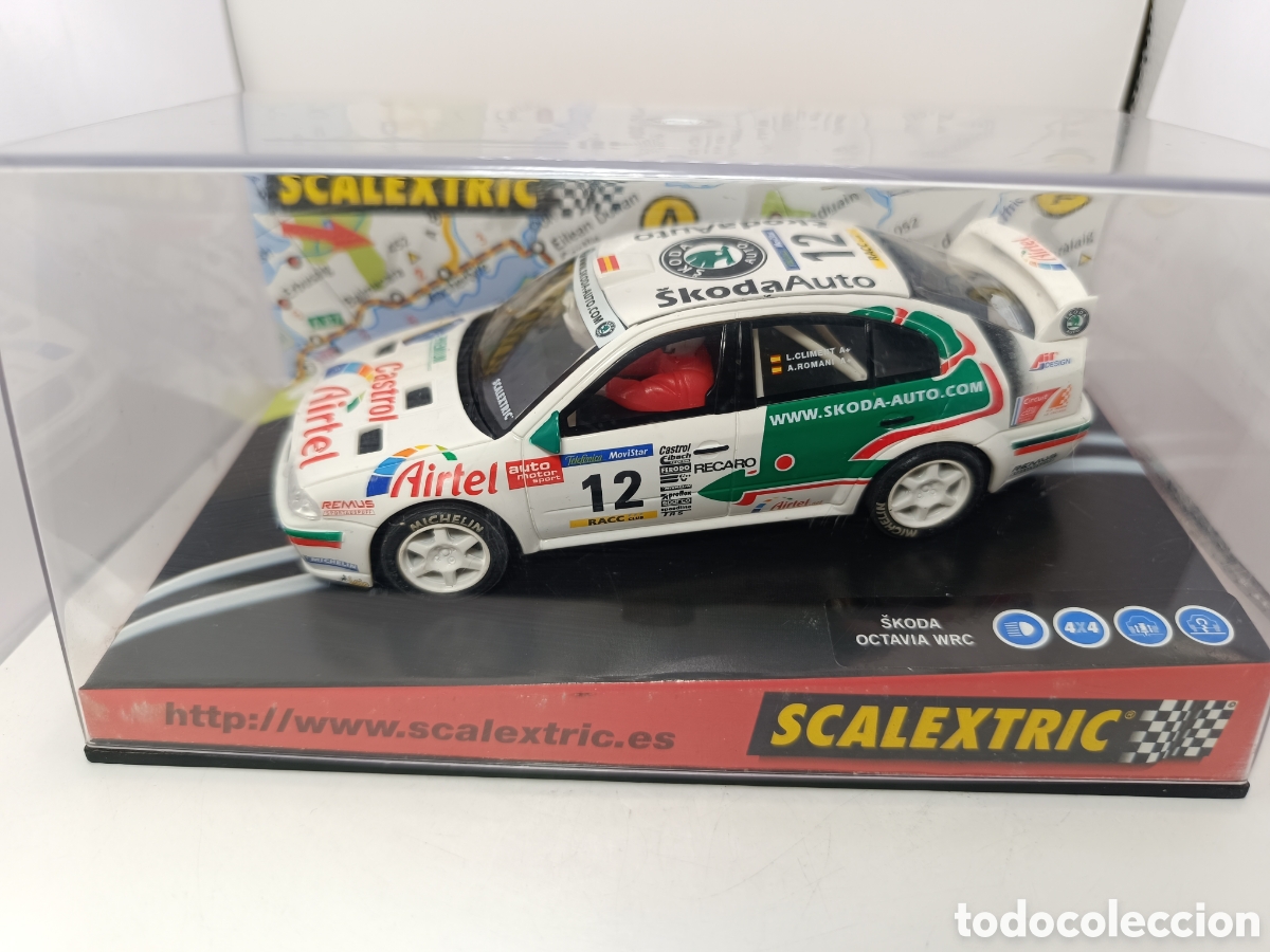 Scalextric: SCALEXTRIC SKODA OCTAVIA WRC AIRTEL 6049
