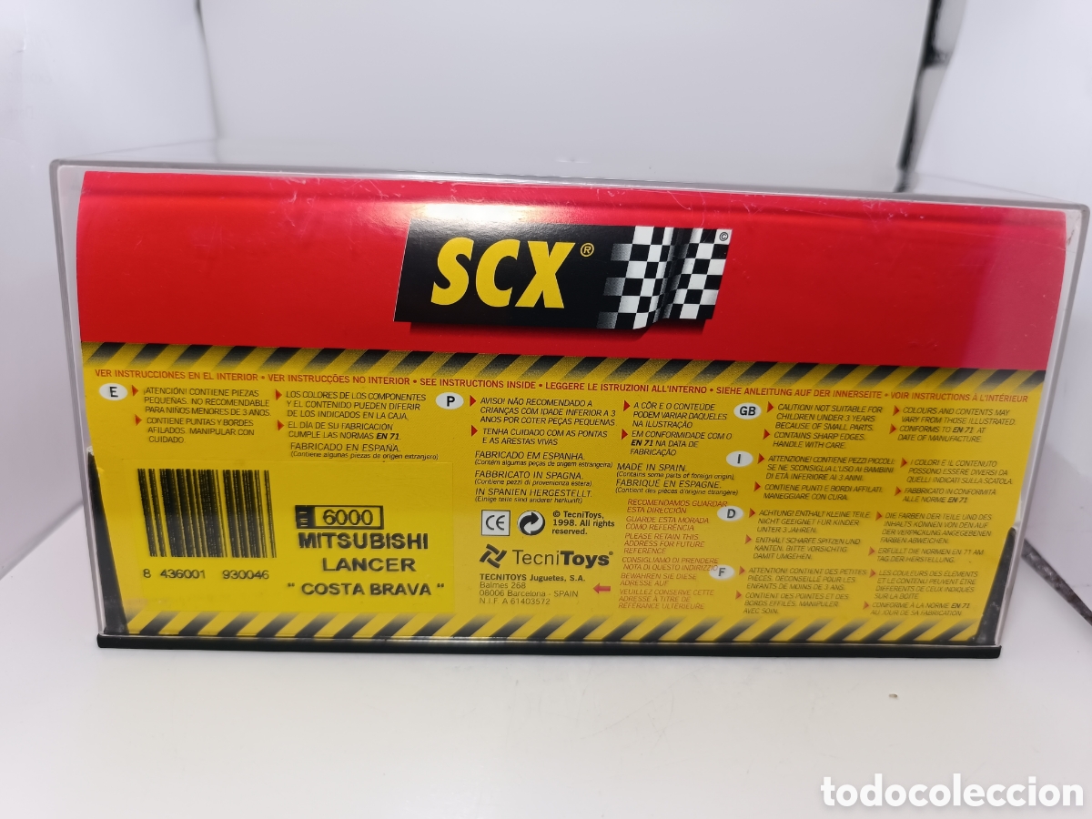Scalextric: SCALEXTRIC MITSUBISHI LANCER COSTA BRAVA 6000 - Foto 5