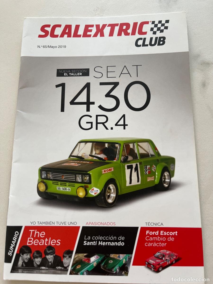 Scalextric: Antigua revista Scalextric Club. A&ntilde;o 2019.