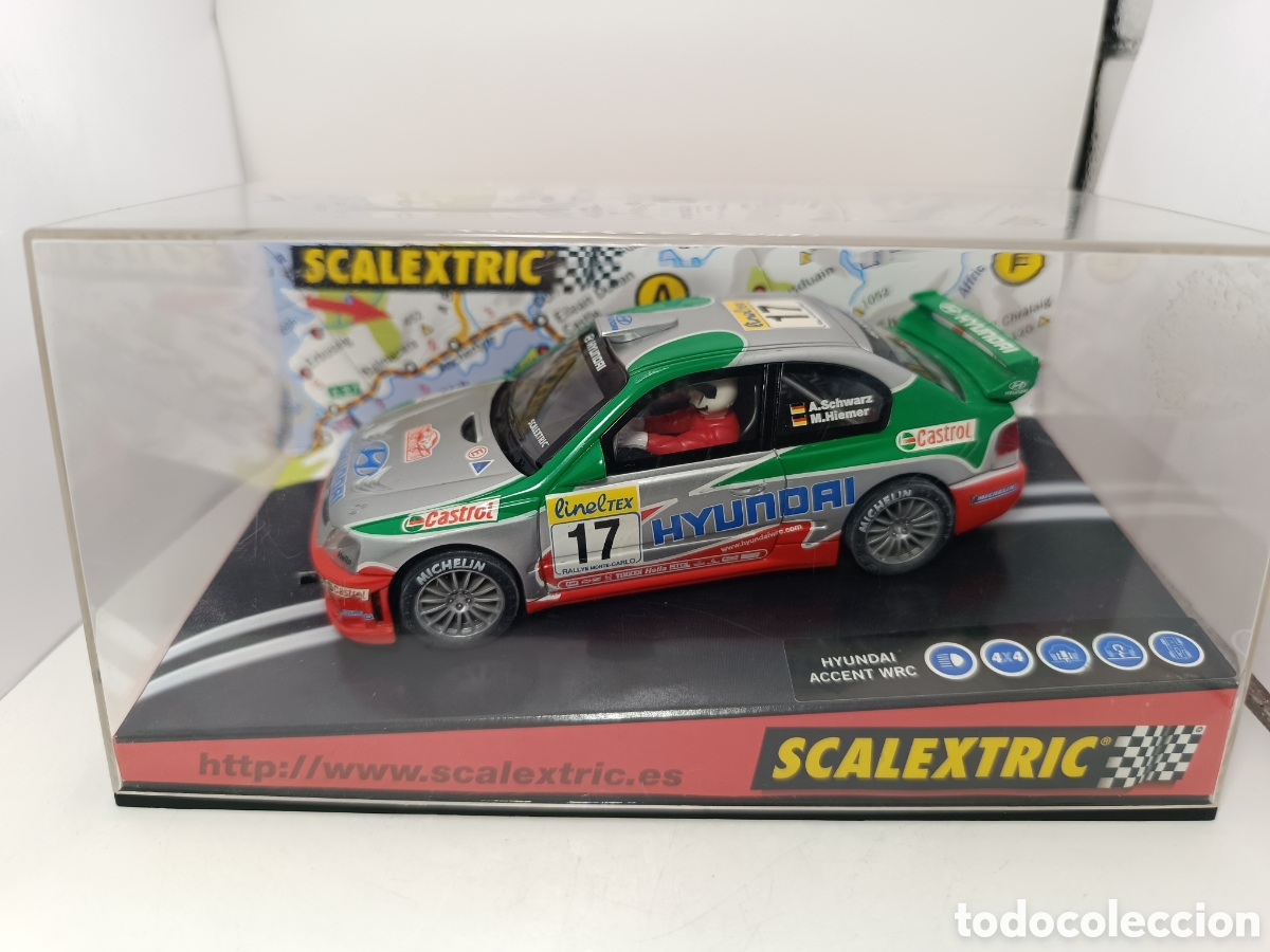 Scalextric: SCALEXTRIC HYUNDAI ACCENT WRC MONTECARLO 2002 6084