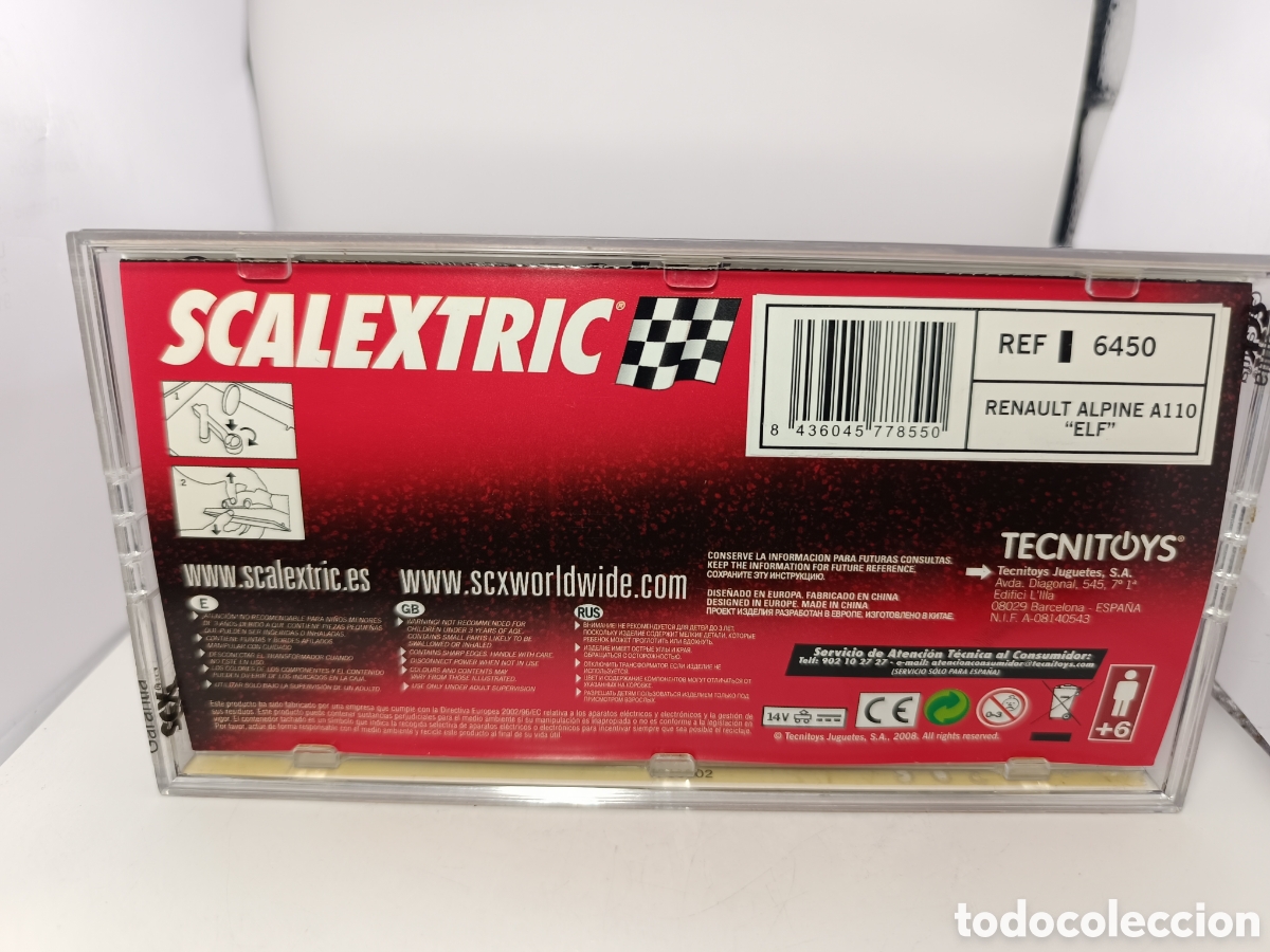 Scalextric: SCALEXTRIC RENAULT ALPINE A110 ELF 6450 - Foto 2