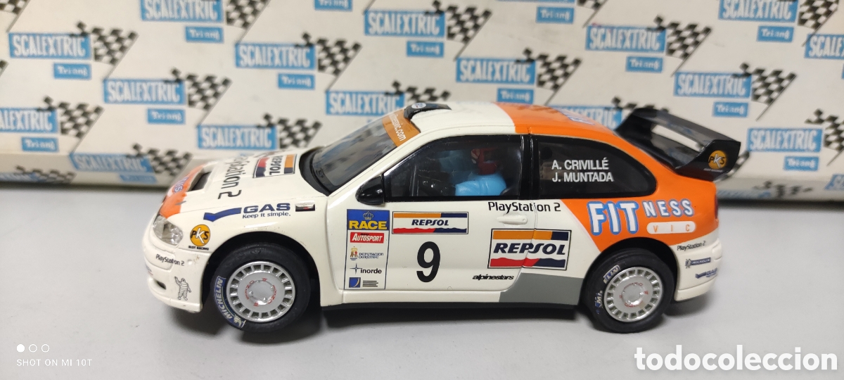 Scalextric: SEAT CORDOBA PLAY STATION SCALEXTRIC ALTAYA TECNITOYS