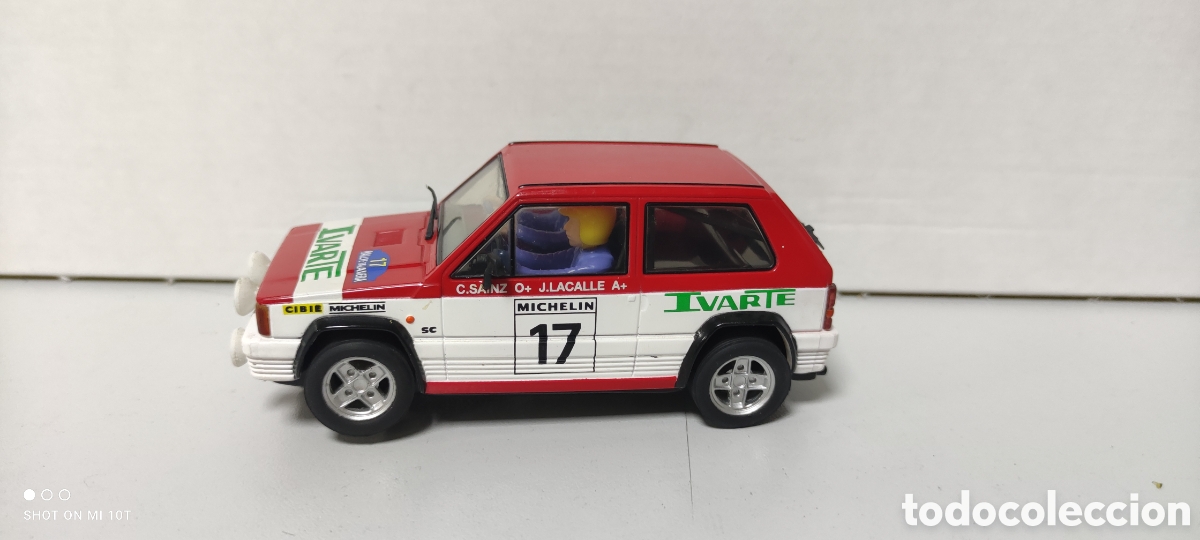 Scalextric: SEAT PANDA IVARTE CARLOS SAINZ SCALEXTRIC ALTAYA TECNITOYS