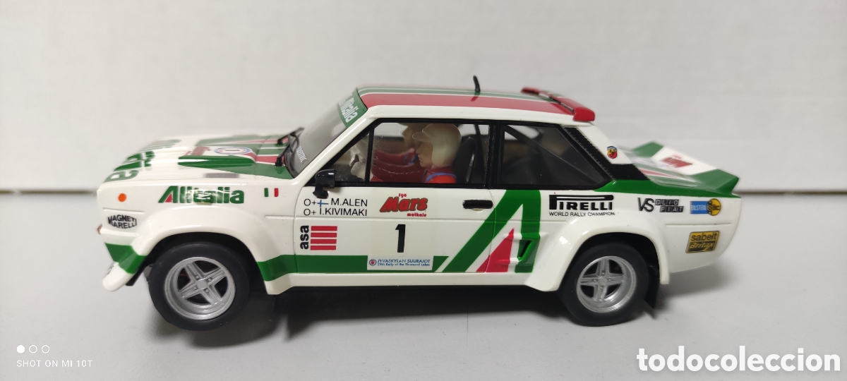 Scalextric: FIAT 131 ABARTH ALITALIA SCALEXTRIC ALTAYA TECNITOYS