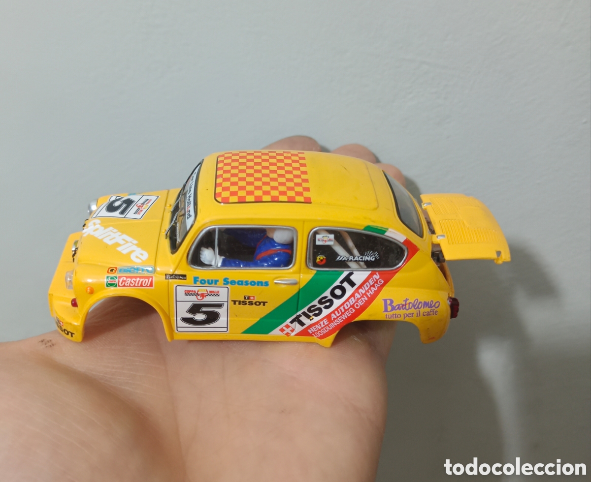 Scalextric: Carroceria fiat 1000 abarth tissot scalextric