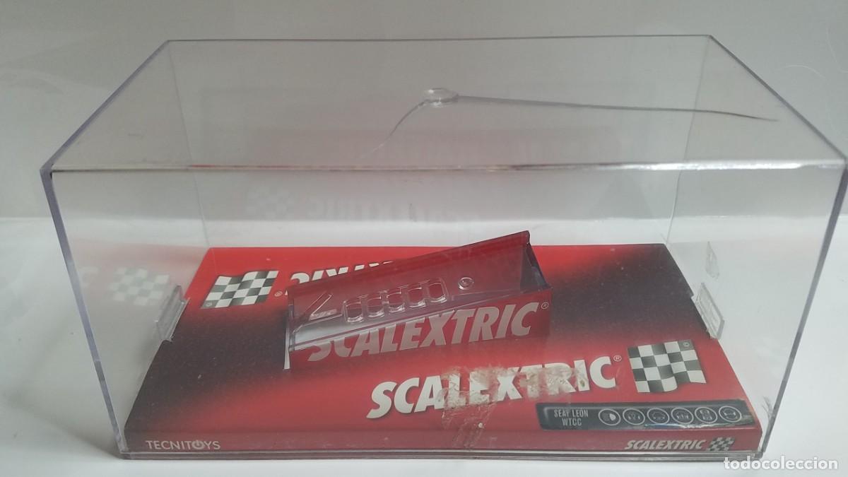 Scalextric: SLOT SCALEXTRIC TECNITOYS CAJA O URNA COCHE SEAT LE&Oacute;N WTCC REF. 6209