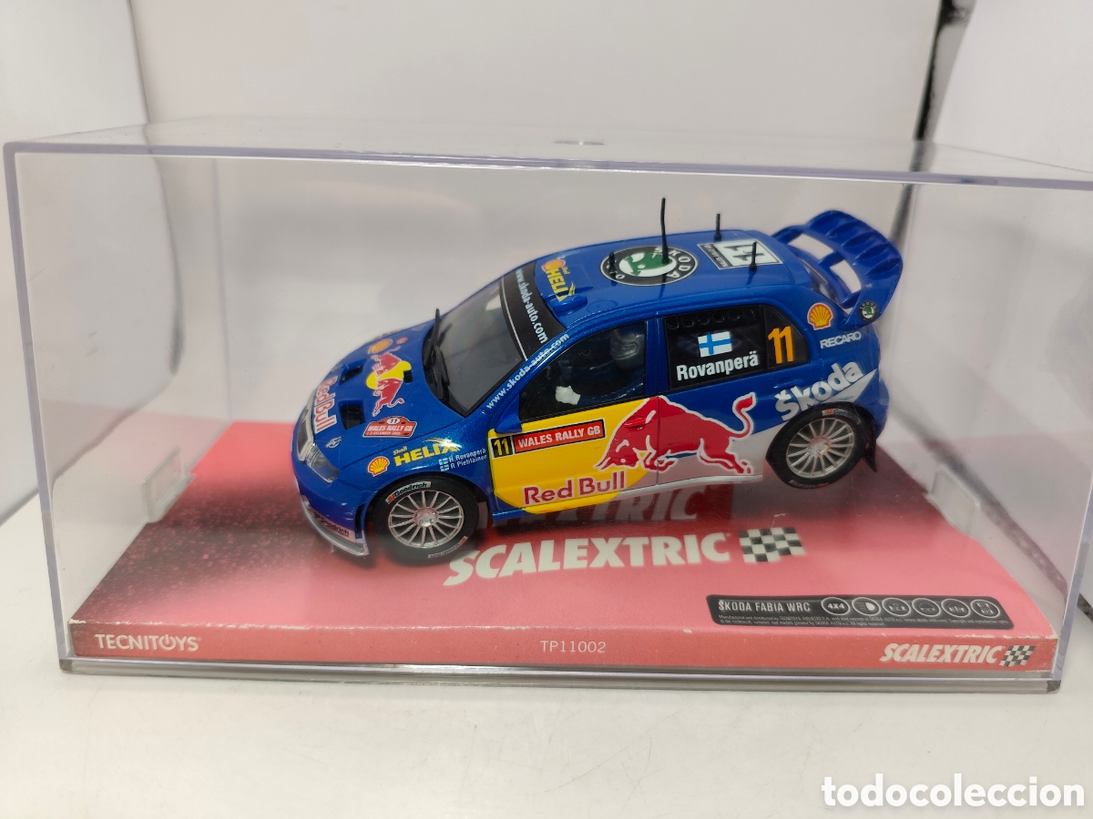 Scalextric: SCALEXTRIC SKODA FABIA RED BULL 6345